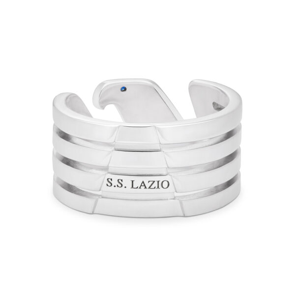 Anello Leggenda Silver Zaffiro S.S.Lazio