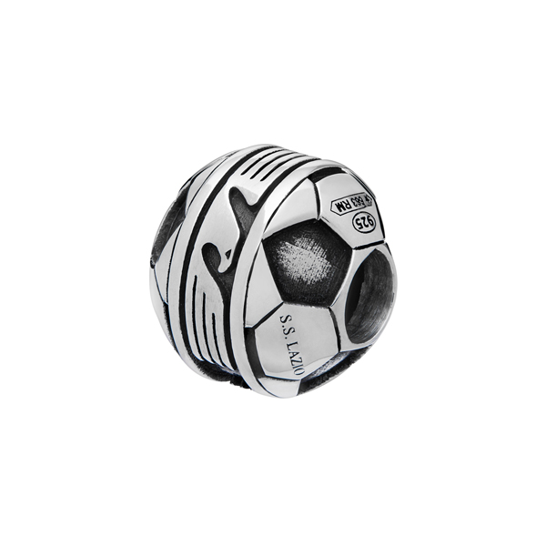 Charm Pallone S.S.Lazio Silver