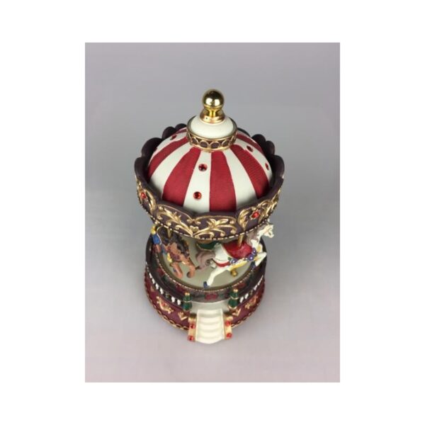 Giostra Carillon cavalli pietre rosse - immagine 3