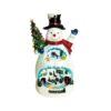 Scena con pupazzo di neve con musica - immagine 2