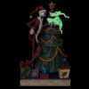 Walt Disney jim Shore Statuetta Babbo Natale Jack Skellington e Zero  - immagine 2