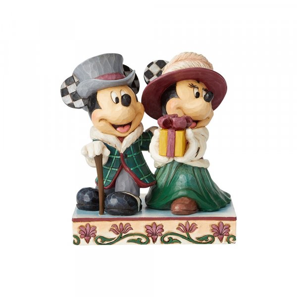 Walt Disney Jim Shore Topolino e Minnie Eleganti