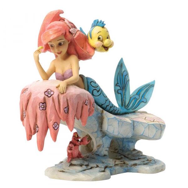 Walt Disney Jim Shore Ariel la sirenetta 25° anniversario - immagine 4