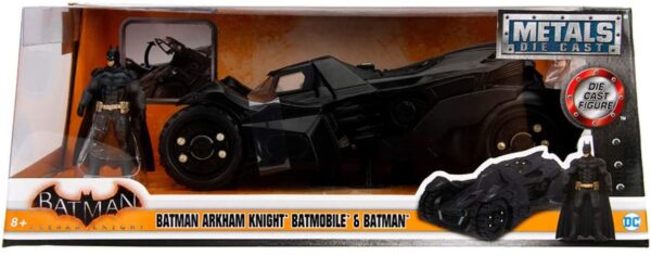 Arkham Knight Batmobile + Batman