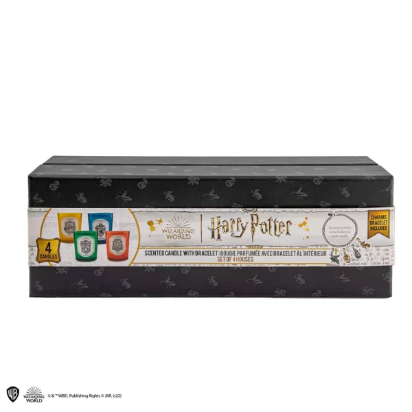 Harry Potter Pack di 4 candele delle casate e braccialetto - immagine 5