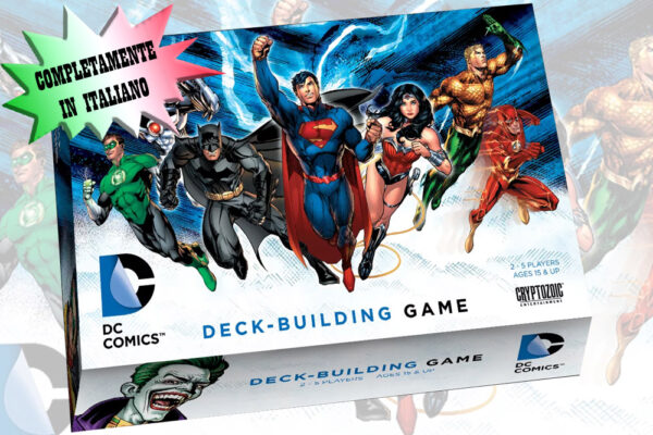 Dc Comics Deck Building Gioco in Italiano