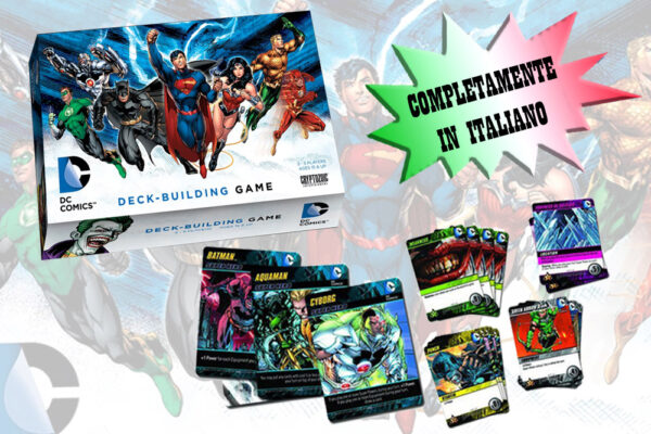 Dc Comics Deck Building Gioco in Italiano