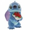 Stitch con mazzo di fiori 