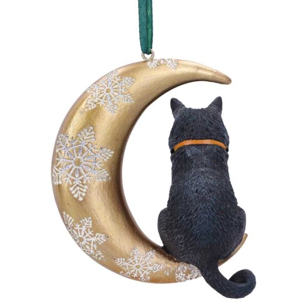 Ornamento da Appendere Gatto Luna Nemesis Now - immagine 3