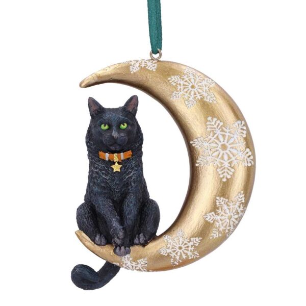 Ornamento da Appendere Gatto Luna