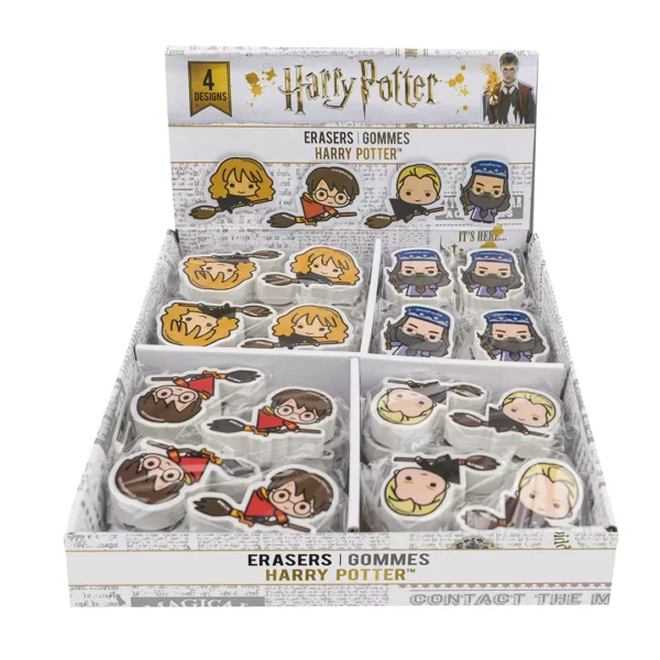 Harry Potter gomme da cancellare dei personaggi delle Saga in versione Kawaii