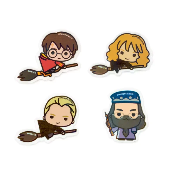 Harry Potter gomme da cancellare dei personaggi delle Saga in versione Kawaii