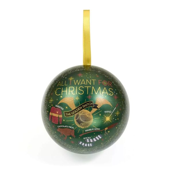 Harry Potter Tutto quello che voglio per la pallina di Natale + Bracciale boccino d’oro