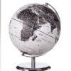 Mappamondo Bianco Argento