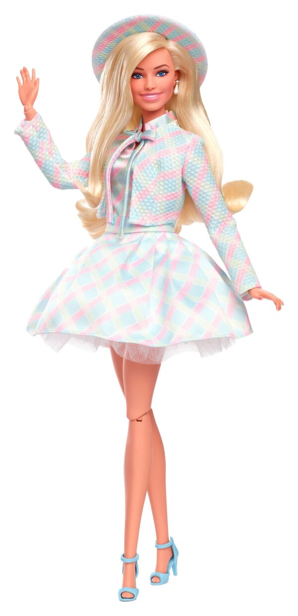 Barbie The Movie Doll Barbie in set coordinato scozzese - immagine 5