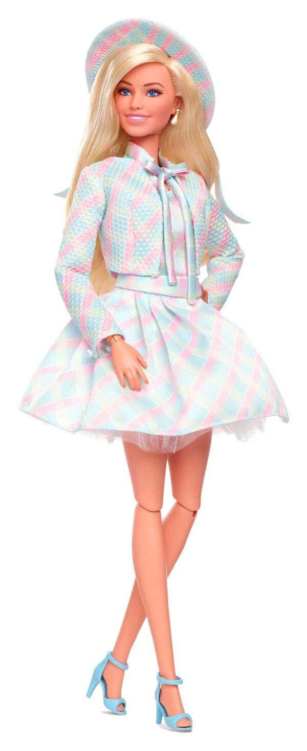 Barbie The Movie Doll Barbie in set coordinato scozzese - immagine 4