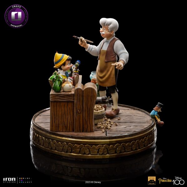 Disney Deluxe Art Scale Statue Pinocchio 42 cm - immagine 3