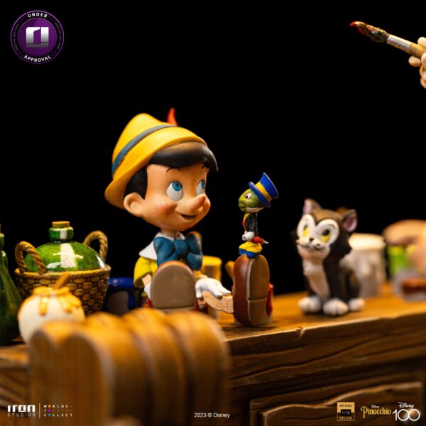 Disney Deluxe Art Scale Statue Pinocchio 42 cm - immagine 11