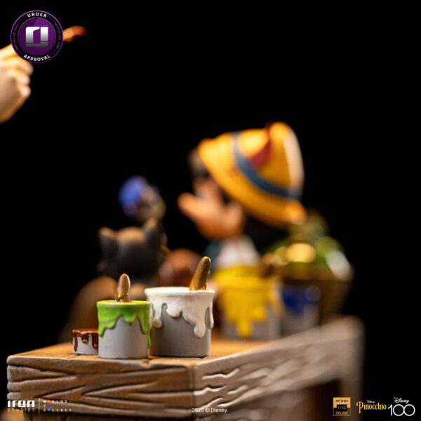 Disney Deluxe Art Scale Statue Pinocchio 42 cm - immagine 12