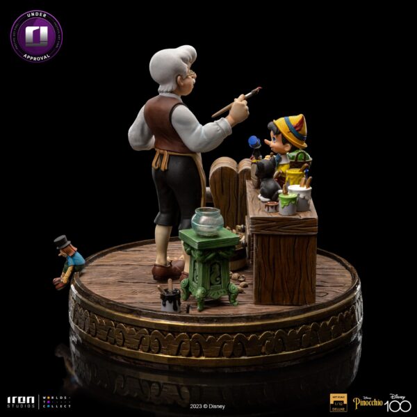 Disney Deluxe Art Scale Statue Pinocchio 42 cm - immagine 5