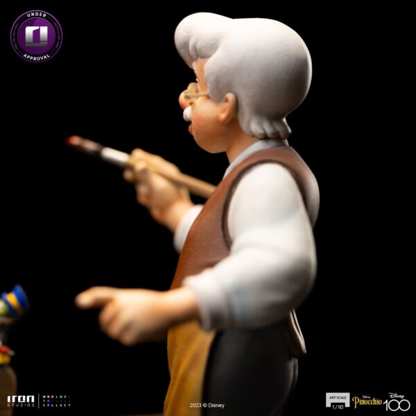 Statua Disney Art Pinocchio Iron Studios - immagine 6