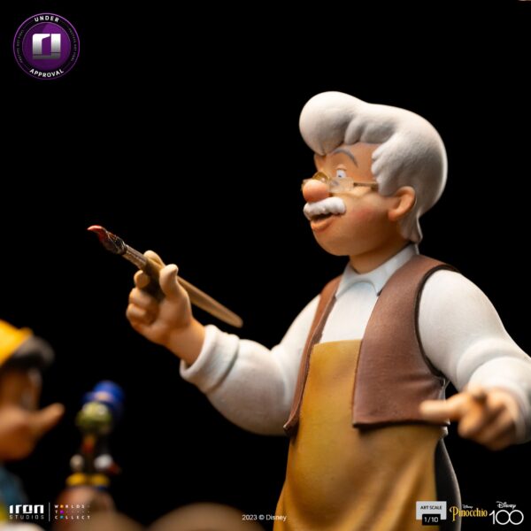 Statua Disney Art Pinocchio Iron Studios - immagine 7