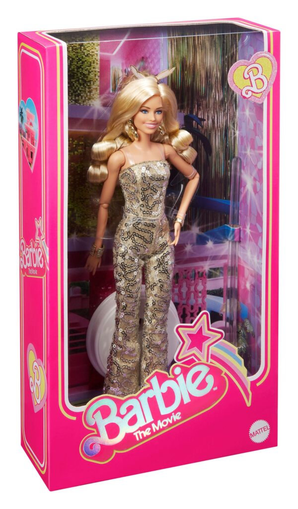 Barbie The Movie Doll Barbie in tuta da discoteca dorata - immagine 22