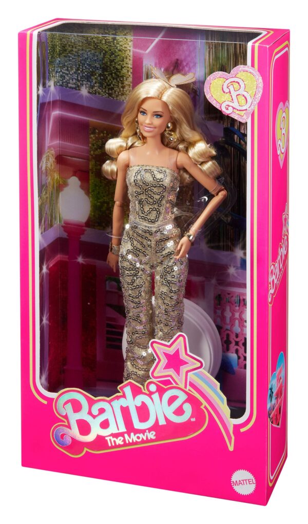 Barbie The Movie Doll Barbie in tuta da discoteca dorata - immagine 21