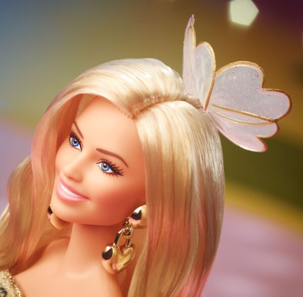 Barbie The Movie Doll Barbie in tuta da discoteca dorata - immagine 9