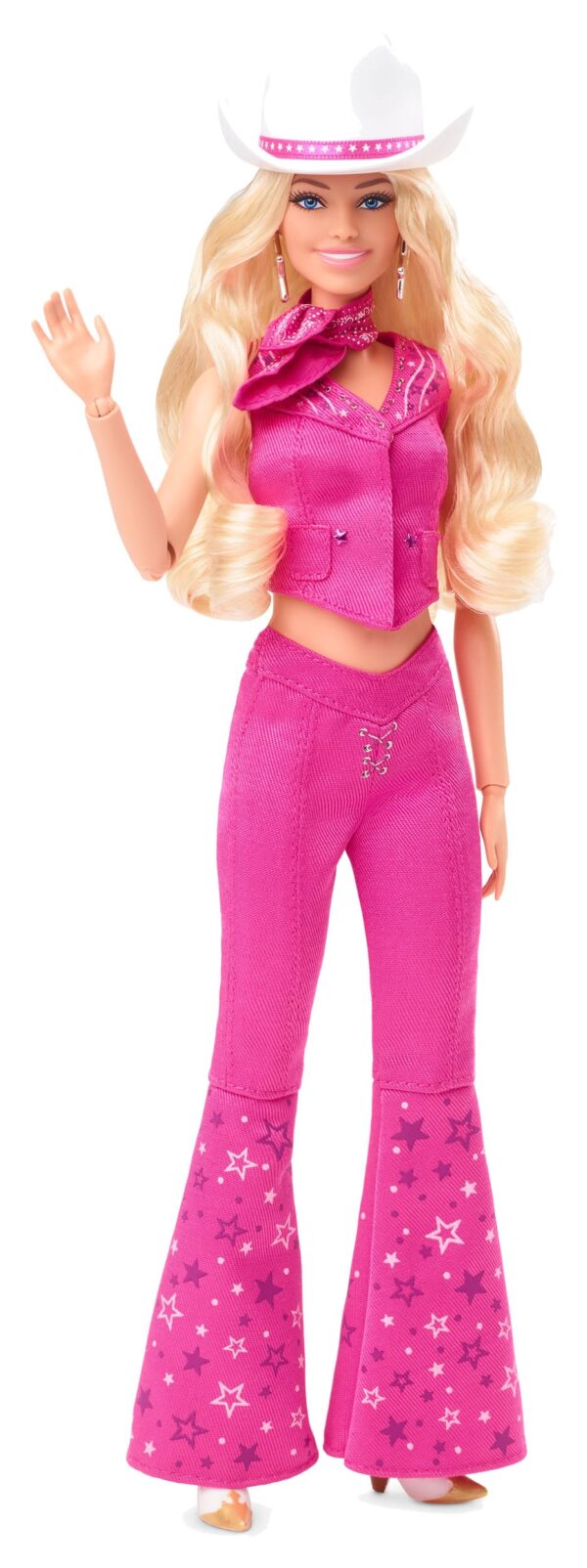 Barbie The Movie Doll Barbie in abito western rosa - immagine 6