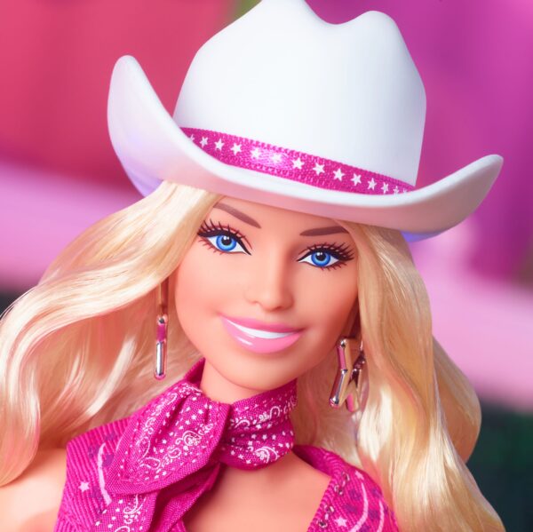 Barbie The Movie Doll Barbie in abito western rosa - immagine 7