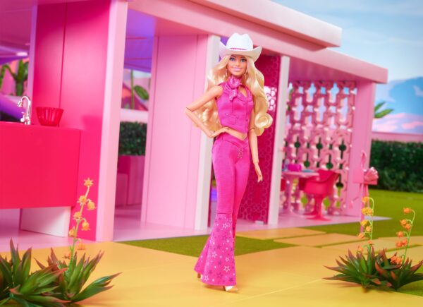Barbie The Movie Doll Barbie in abito western rosa - immagine 8