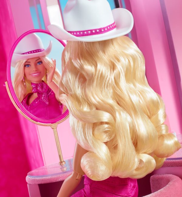 Barbie The Movie Doll Barbie in abito western rosa - immagine 14