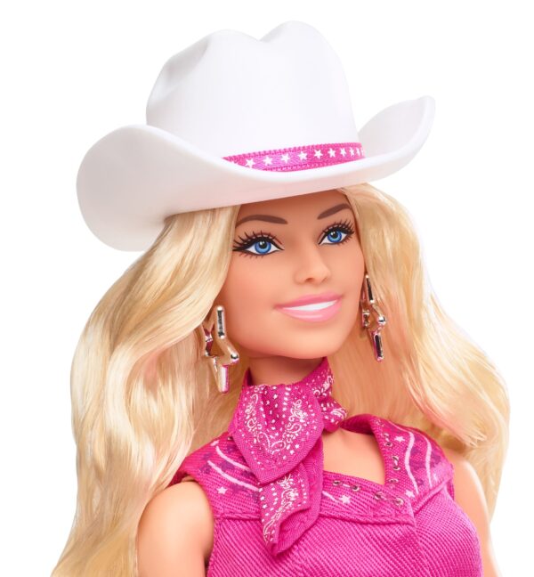 Barbie The Movie Doll Barbie in abito western rosa - immagine 17