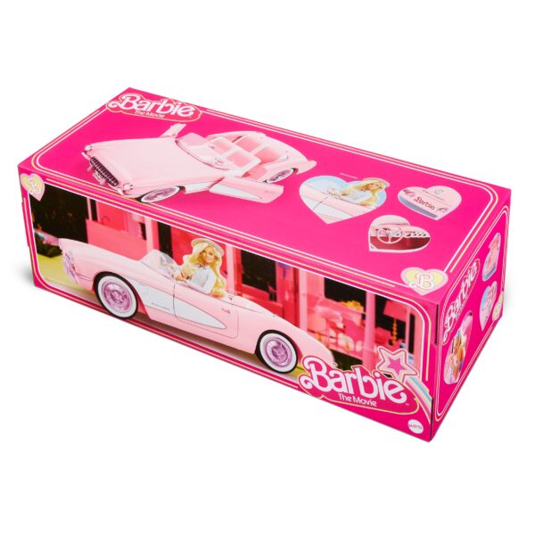 Barbie The Movie veicolo rosa Corvette decappottabile - immagine 11