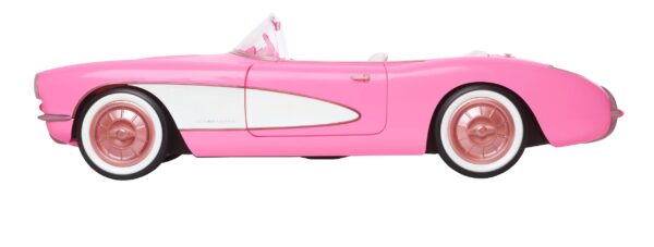Barbie The Movie veicolo rosa Corvette decappottabile
