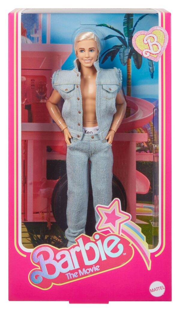 Barbie The Movie Doll Ken indossa il set coordinato in denim - immagine 16