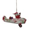Jim Shore Santa Clause Babbo Natale In Aereo Ornamento Appeso - immagine 2