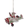 Jim Shore Santa Clause Babbo Natale In Aereo Ornamento Appeso