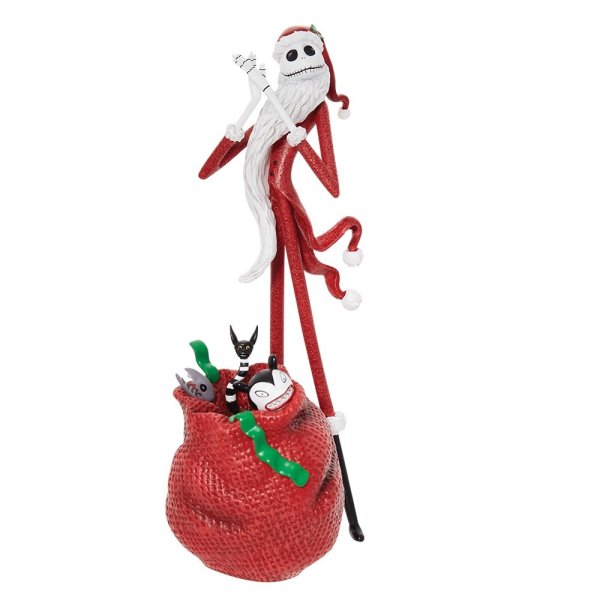 Statuetta di Babbo Natale Jack Skellington Skeletron