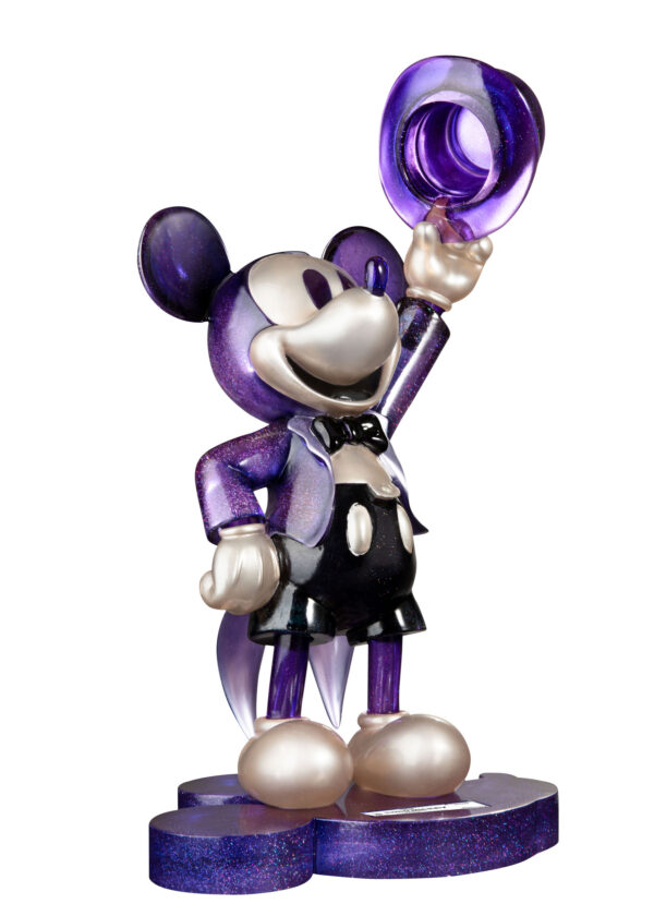 Statua Master Craft Tuxedo Topolino Edizione Speciale Notte Stellata - immagine 4