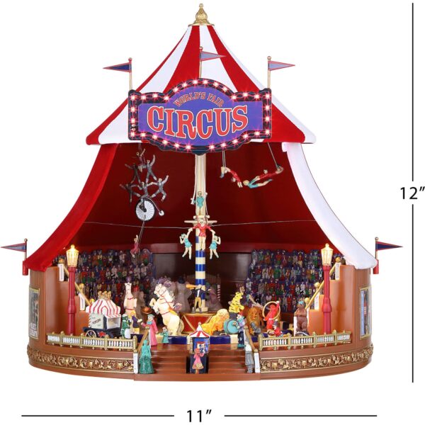 Mr. Christmas Circus Animato con Luci - immagine 3