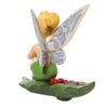 Walt Disney Jim Shore Trilli Campanellino seduto su statuetta con agrifoglio - immagine 5