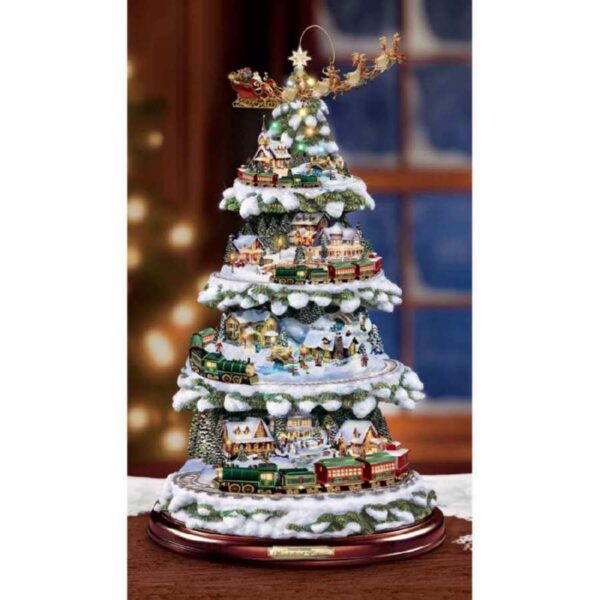 Thomas Kinkade Albero del Paese delle Meraviglie - immagine 3