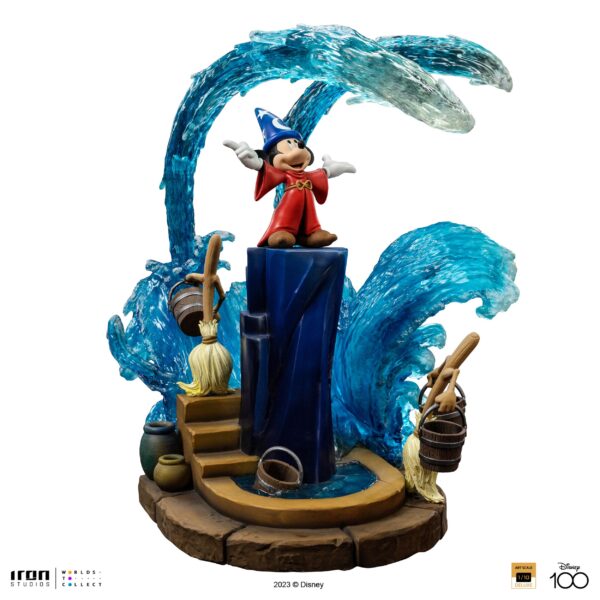 Statua Disney Art Scale Deluxe 1/10 Topolino Fantasia Deluxe