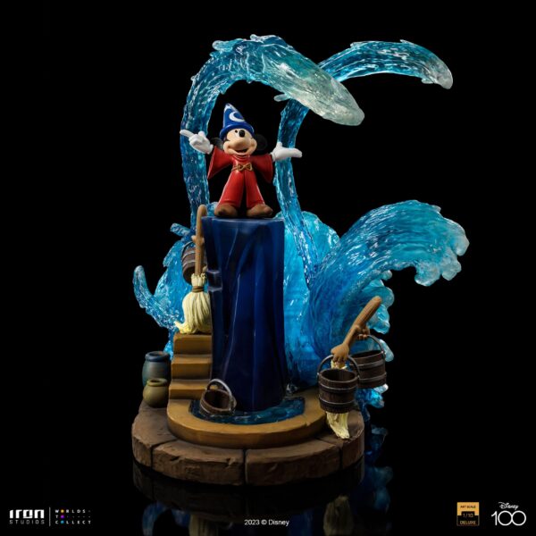 Statua Disney Art Scale Deluxe 1/10 Topolino Fantasia Deluxe - immagine 3