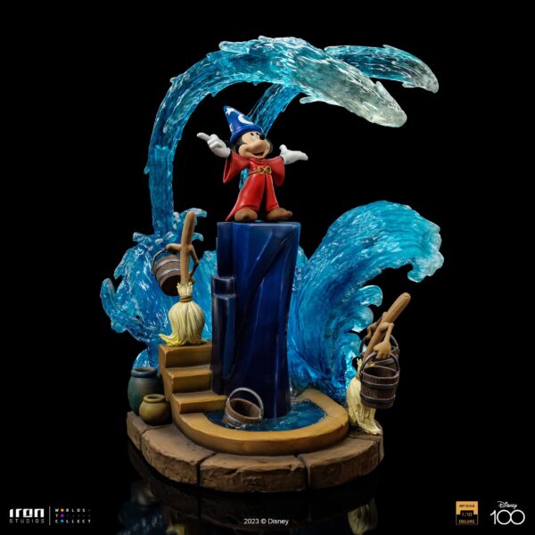 Statua Disney Art Scale Deluxe 1/10 Topolino Fantasia Deluxe