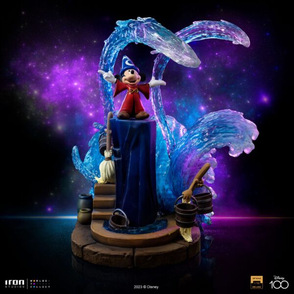 Statua Disney Art Scale Deluxe 1/10 Topolino Fantasia Deluxe - immagine 14