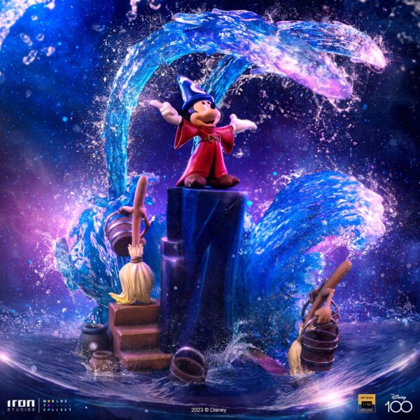 Statua Disney Art Scale Deluxe 1/10 Topolino Fantasia Deluxe - immagine 16