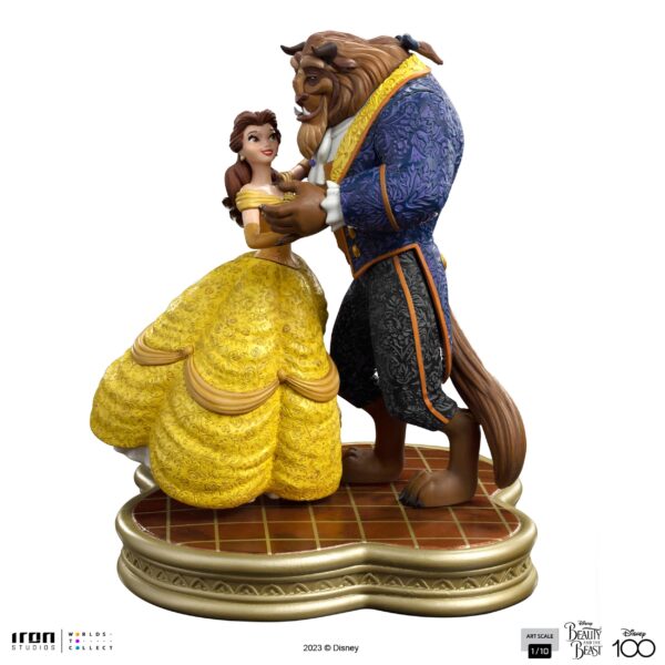 Statua Disney Art Scale 1/10 La Bella e la Bestia